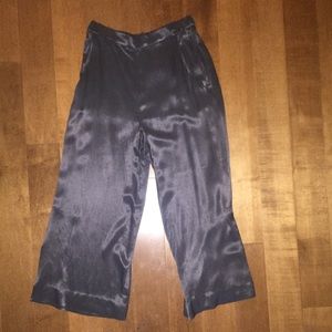 Silk grey gauchos